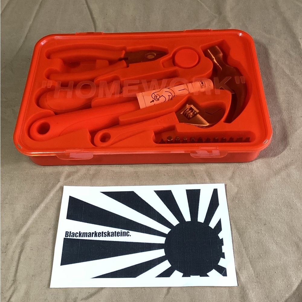 IKEA x Virgil Abloh MARKERAD "HOMEWORK" 17-Piece Tool Set ToolKit